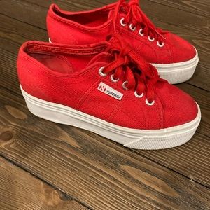 Superga platform sneakers